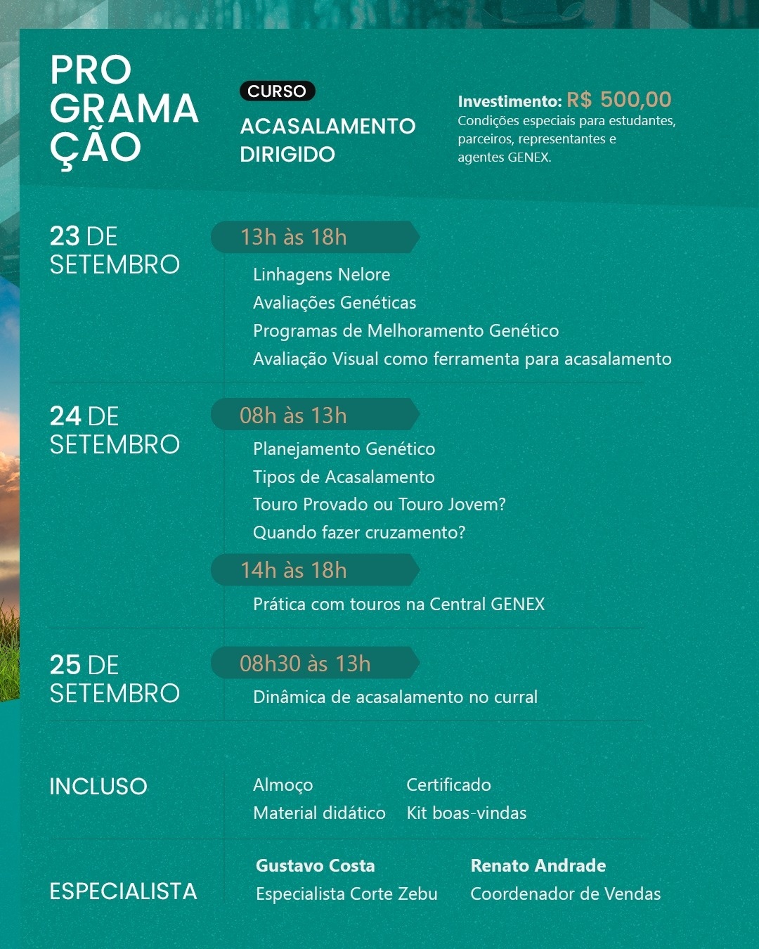 Imagem 1 da descrição do evento