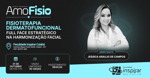 Imagem do evento Amofisio: Fisioterapia Dermato Funcional - Full Face Estratégico na Harmonização Facial