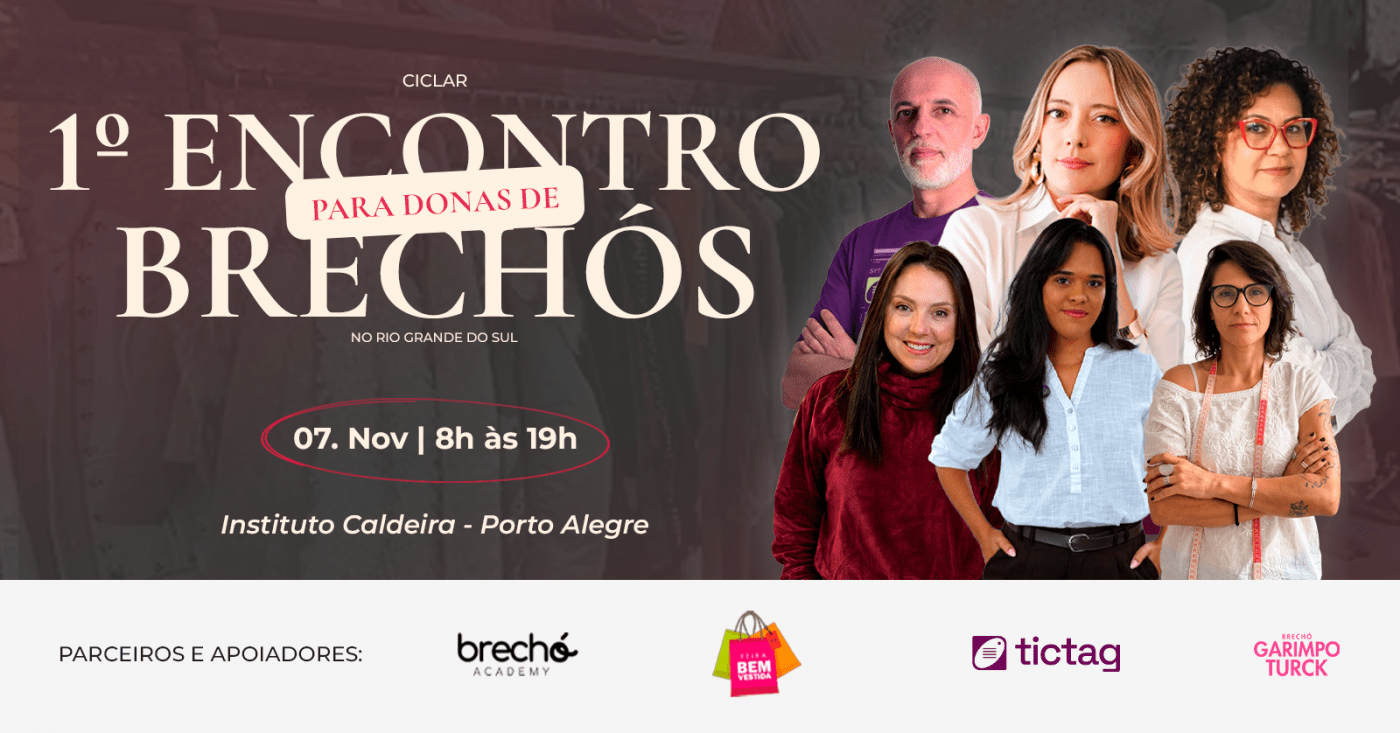 Imagem da fonte — Ciclar- 1° encontro de donas de brechó