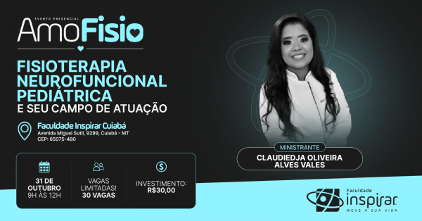 Imagem do evento Amofisio: Fisioterapia Neurofuncional Pediátrica e seu Campo de Atuação