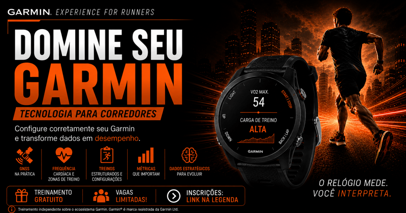 Domine seu Garmin: Tecnologia para corredores