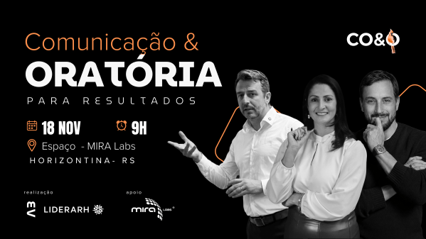 Imagem do evento COMUNICAÇÃO  & ORATÓRIA  para Resultados.