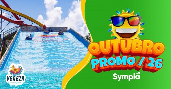 Imagem do evento VENEZA WATER PARK -  2° Lote PROMO OUTUBRO/2026