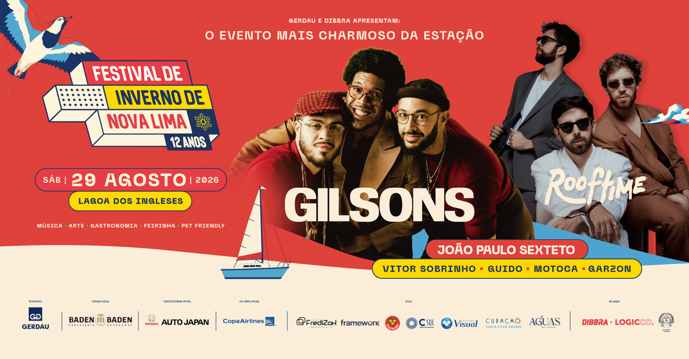 Festival de Inverno de Bova Lima 2026 - Banner de divulgação