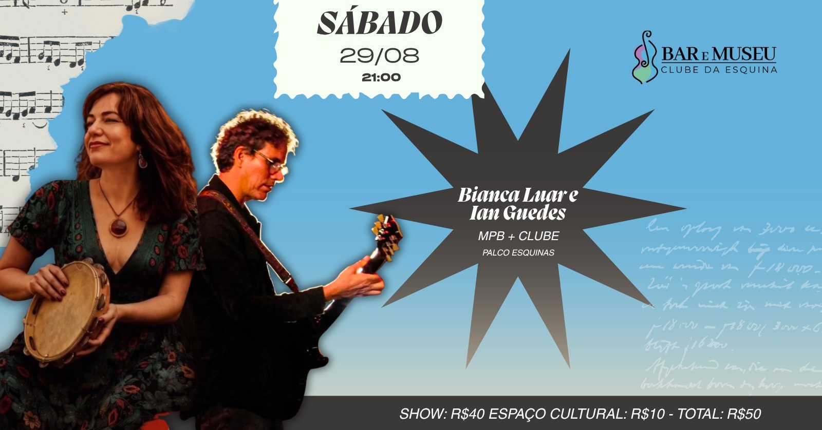 SHOW COM BIANCA LUAR E IAN GUEDES