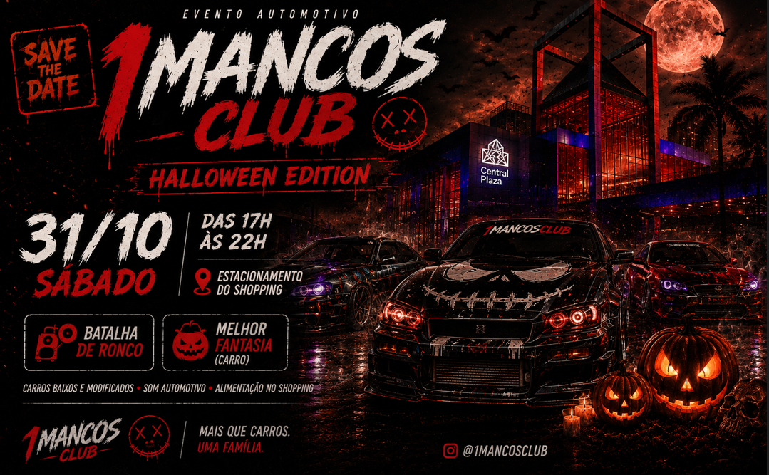 1MANCOS CLUB - HALLOWEN EDITION - São Paulo, SP