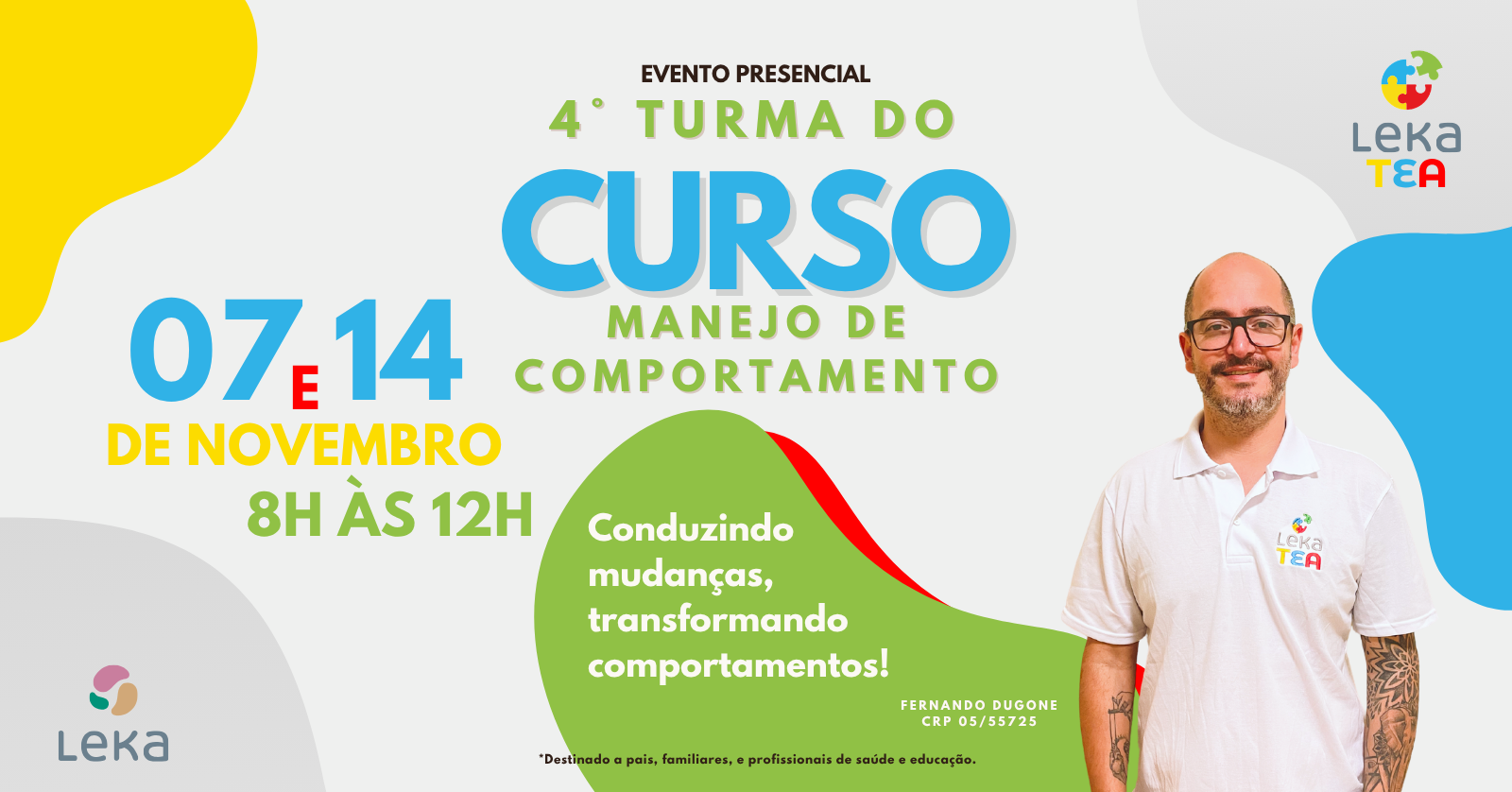 4° turma do Curso Manejo de Comportamento