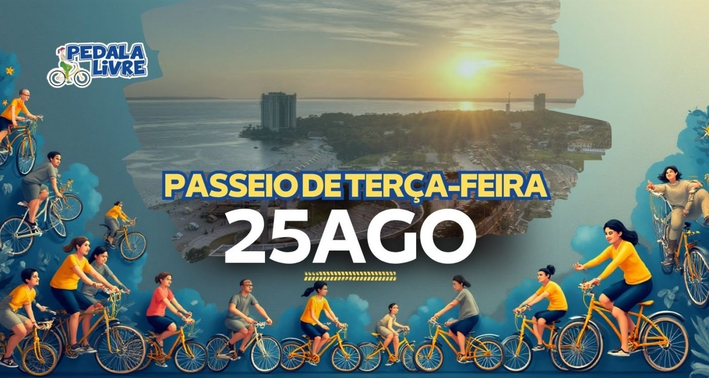 Pedala Livre - Terça-feira - 25/08/2026