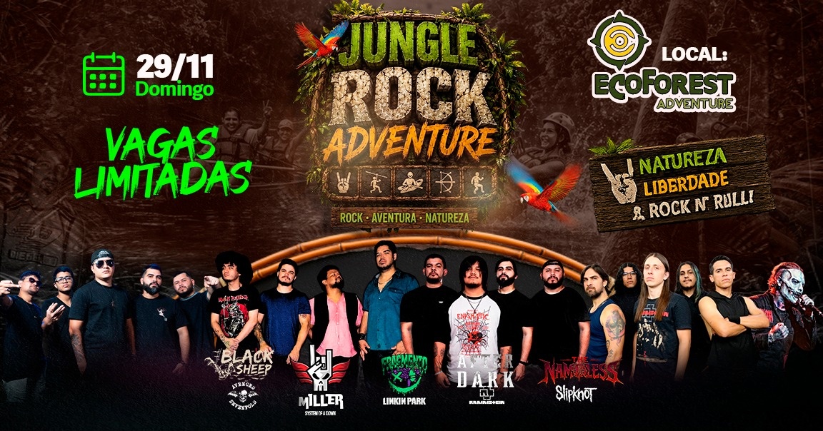 JUNGLE ROCK ADVENTURE - ROCK, AVENTURA E NATUREZA - Presidente Figueiredo, AM
