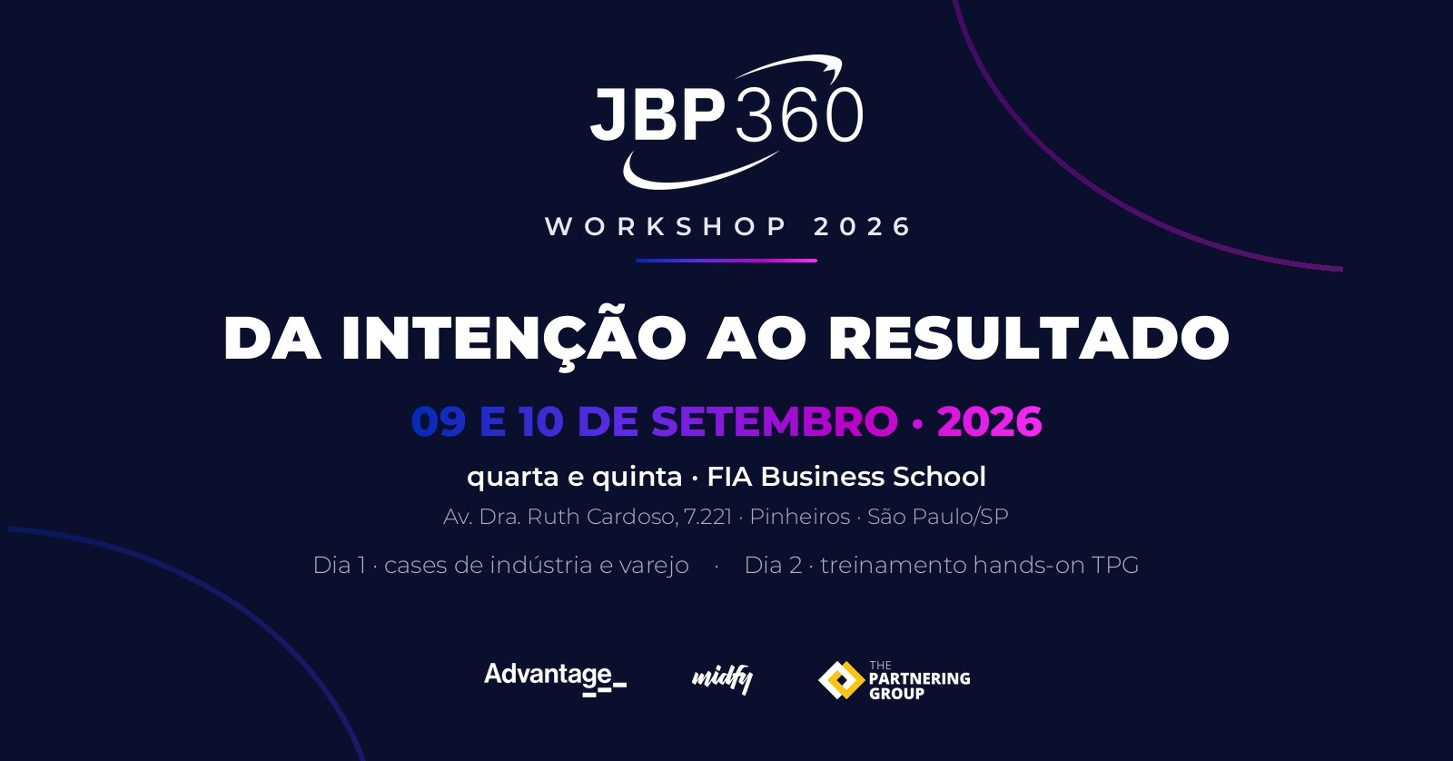 JBP360 Workshop | Edição 2026