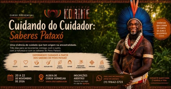 Imagem do evento Cuidando do Cuidador: Saberes Pataxó