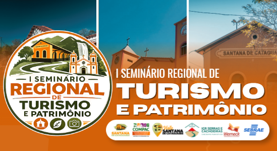 Imagem do evento I Seminário Regional de Turismo e Patrimônio