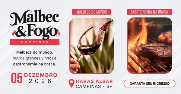 Imagem do evento Malbec & Fogo Campinas