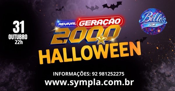 Imagem do evento REVIVAL GERAÇÃO 2000 EDIÇÃO HALLOWEEN
