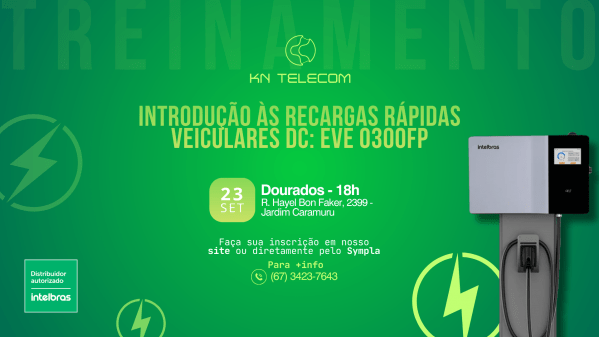 Imagem do evento Introdução às Recargas Rápidas Veiculares DC: EVE 0300FP