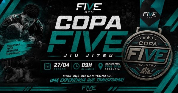Imagem do evento Copa Five Campeonato Interno de Jiu Jitsu