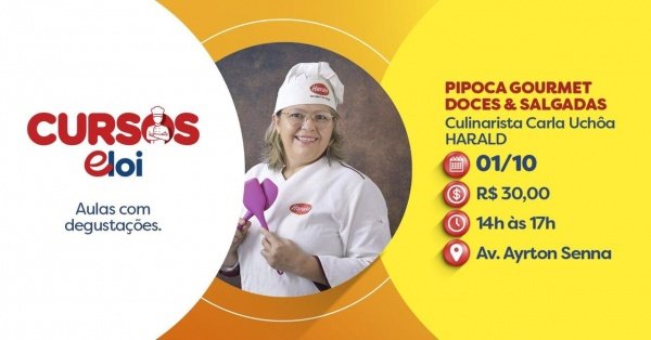 Imagem do evento PIPOCA GOUMERT - DOCES & SALGADAS