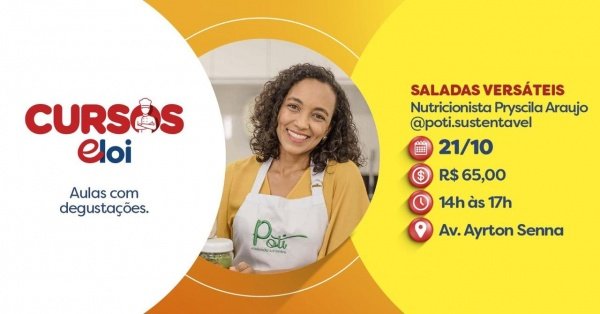 Imagem do evento SALADAS VERSÁTEIS
