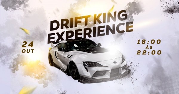 Imagem do evento DRIFT KING EXPERIENCE 2026 - 24/10