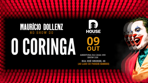 Imagem do evento O Coringa com Maurício Dollenz / Stand Up Comedy