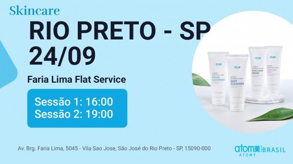 Imagem do evento Skincare de produtos coreanos - São José do Rio Preto / SP - 24/09/2026
