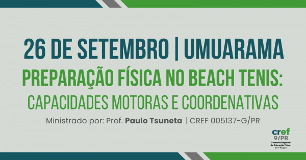 Imagem do evento Preparação Física no Beach Tenis - Umuarama