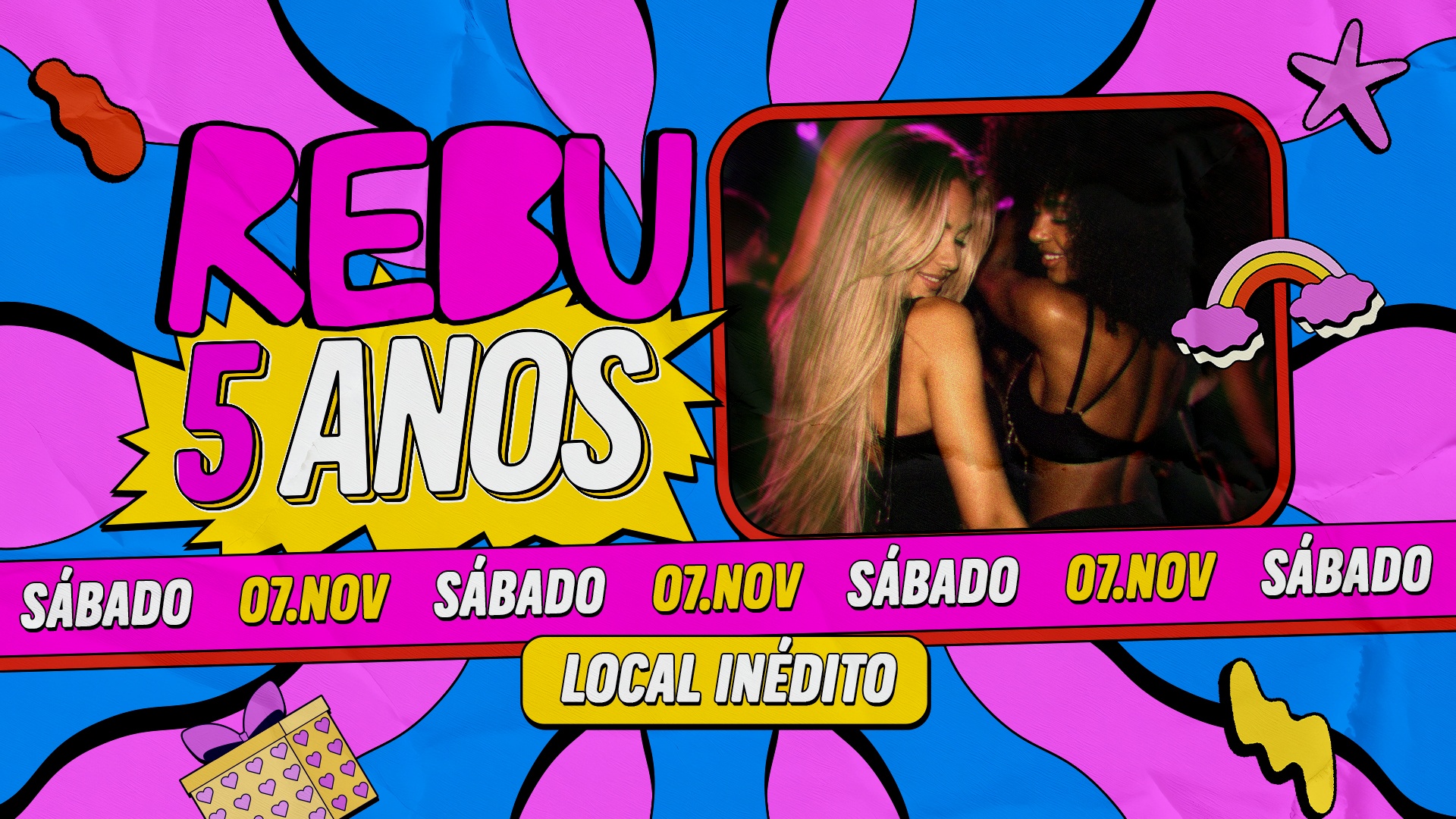 REBU 5 ANOS | 07 NOV | RIO DE JANEIRO