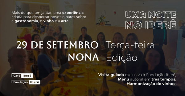 Imagem do evento Uma Noite no Iberê - Jantar Harmonizado