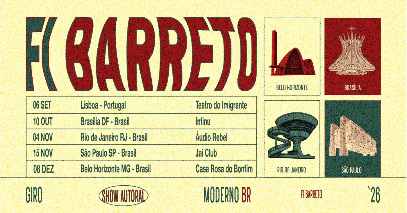 Imagem da fonte — Fi Barreto: Giro Moderno-Br - São Paulo, SP