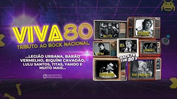 Imagem do evento [RESERVAS DE MESA] VIVA 80 no Ahoy! Tavern Club