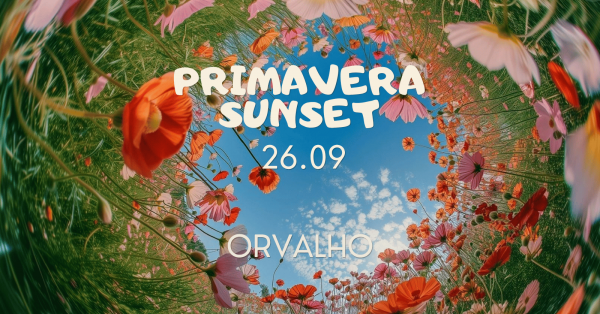 Imagem do evento Primavera sunset - Orvalho Mirante Sunset