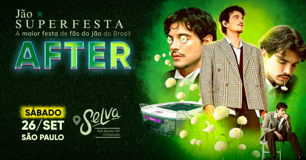 Imagem do evento Superfesta | After Jão | Sábado | 26.09