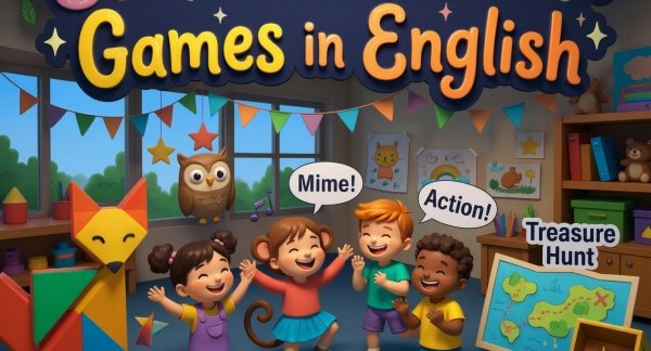 Imagem do evento English Adventure: Games in English