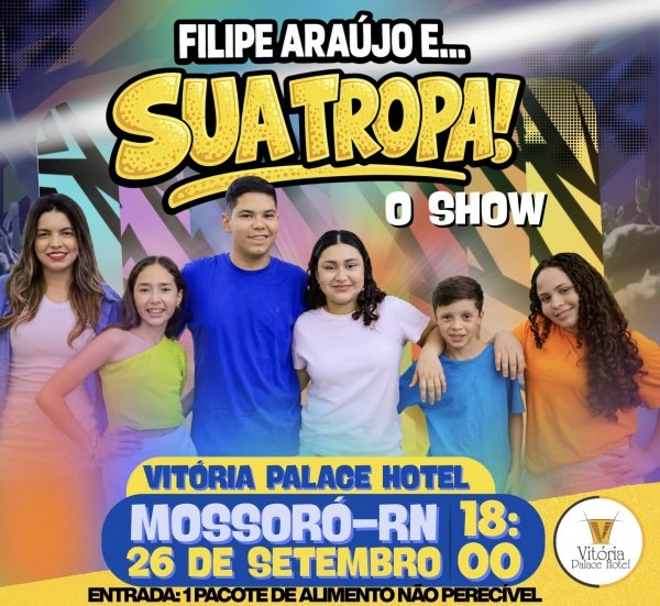 Imagem do evento FILIPE E SUA TROPA SHOW!
