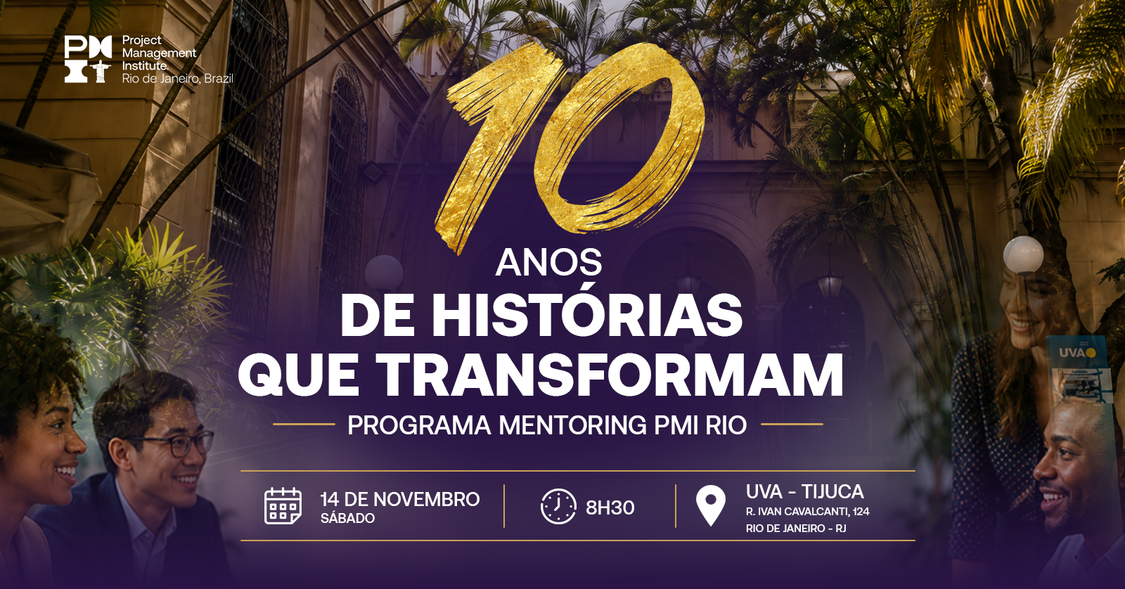 Celebração dos 10 Anos do Programa Mentoring PMI Rio
