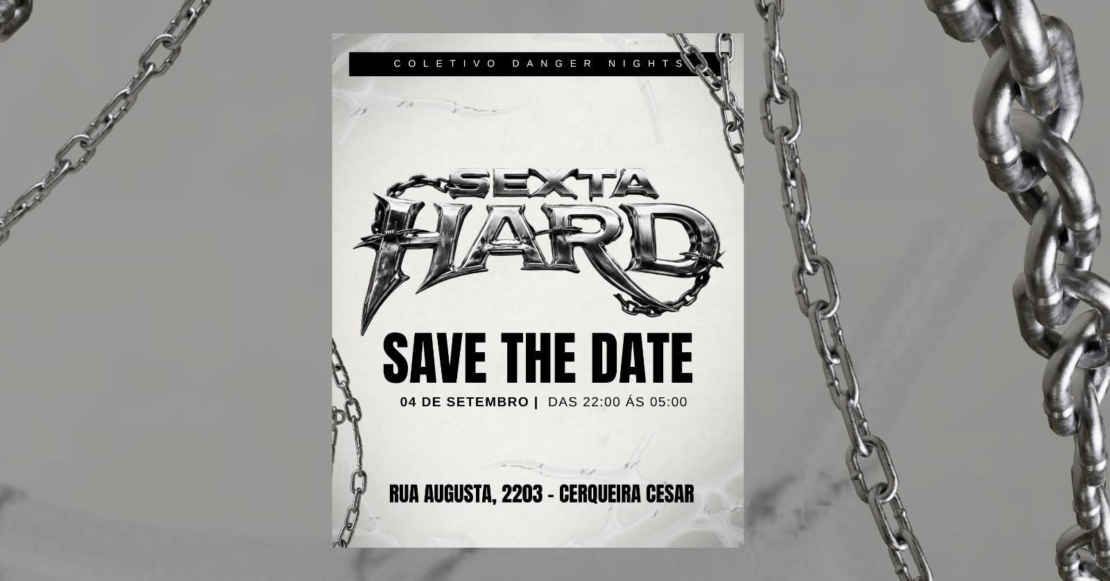 Capa do evento: SEXTA-HARD! | Hard techno in São Paulo!