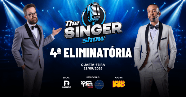 Imagem do evento The Singer Show 2026 | 4ª Eliminatória