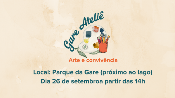 Imagem do evento Gare Ateliê: arte e convivência
