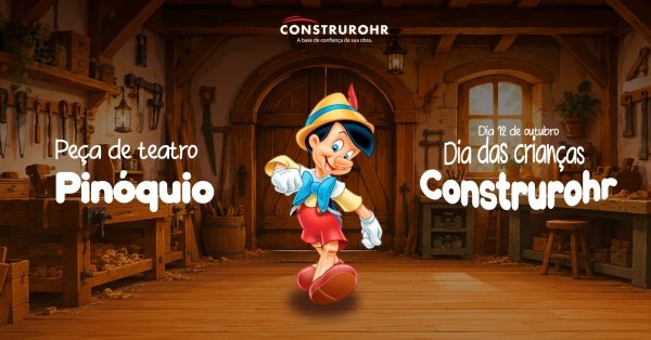 Imagem do evento Teatro de Dia das Crianças: Pinóquio