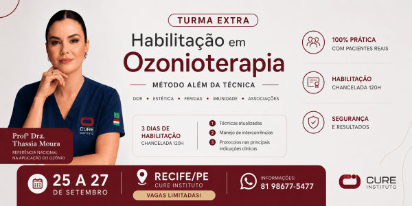 Imagem do evento TURMA EXTRA - Formação em Ozonioterapia Método Além da Técnica