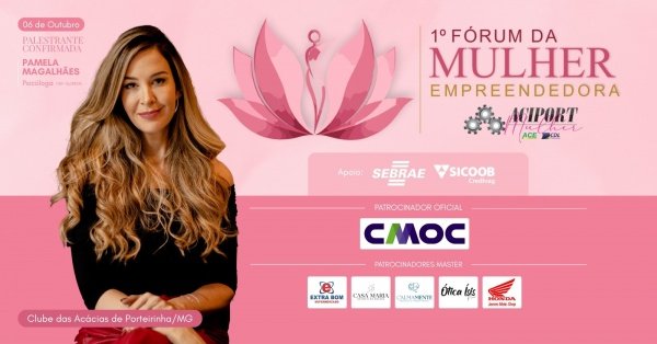Imagem do evento 1º Fórum da Mulher Empreendedora