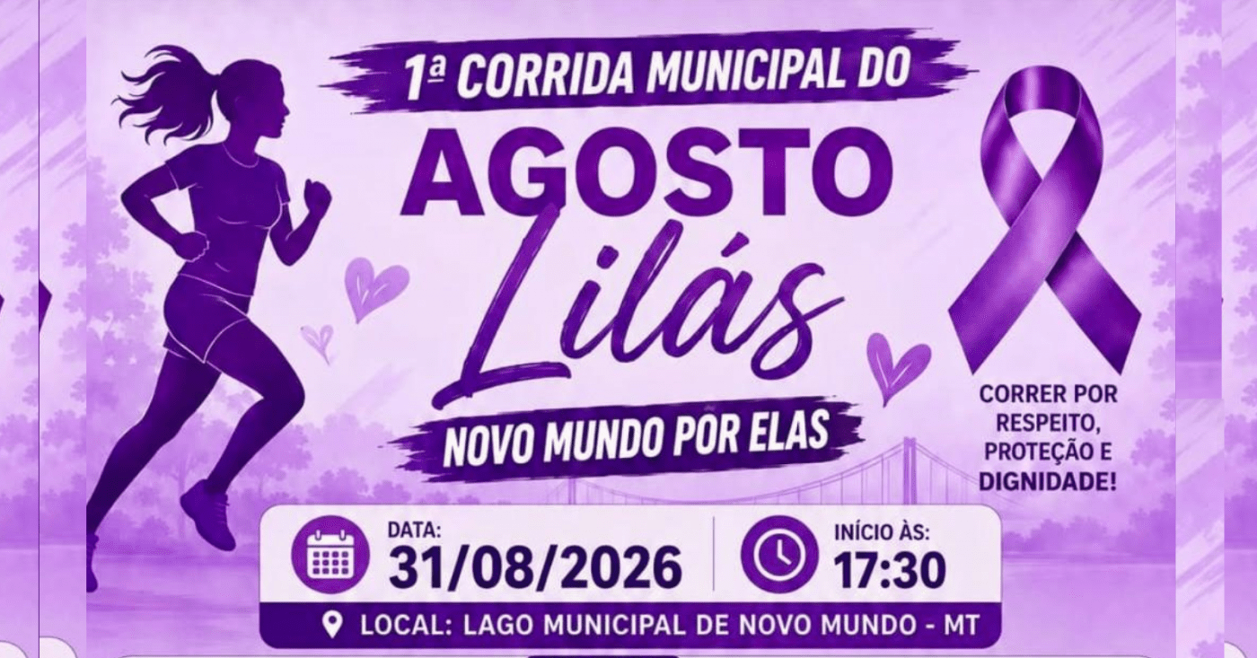 Corrida Municipal - Agosto Lilás
