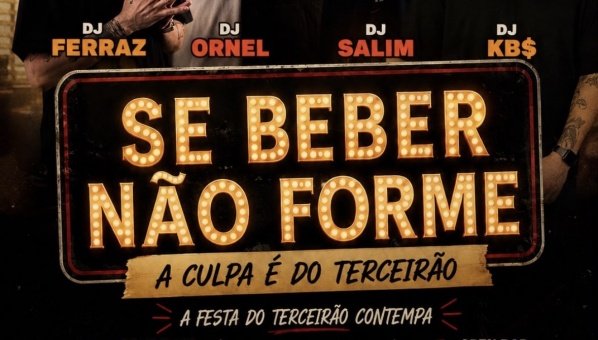 Imagem do evento Se beber não forme! Terceirão contempa