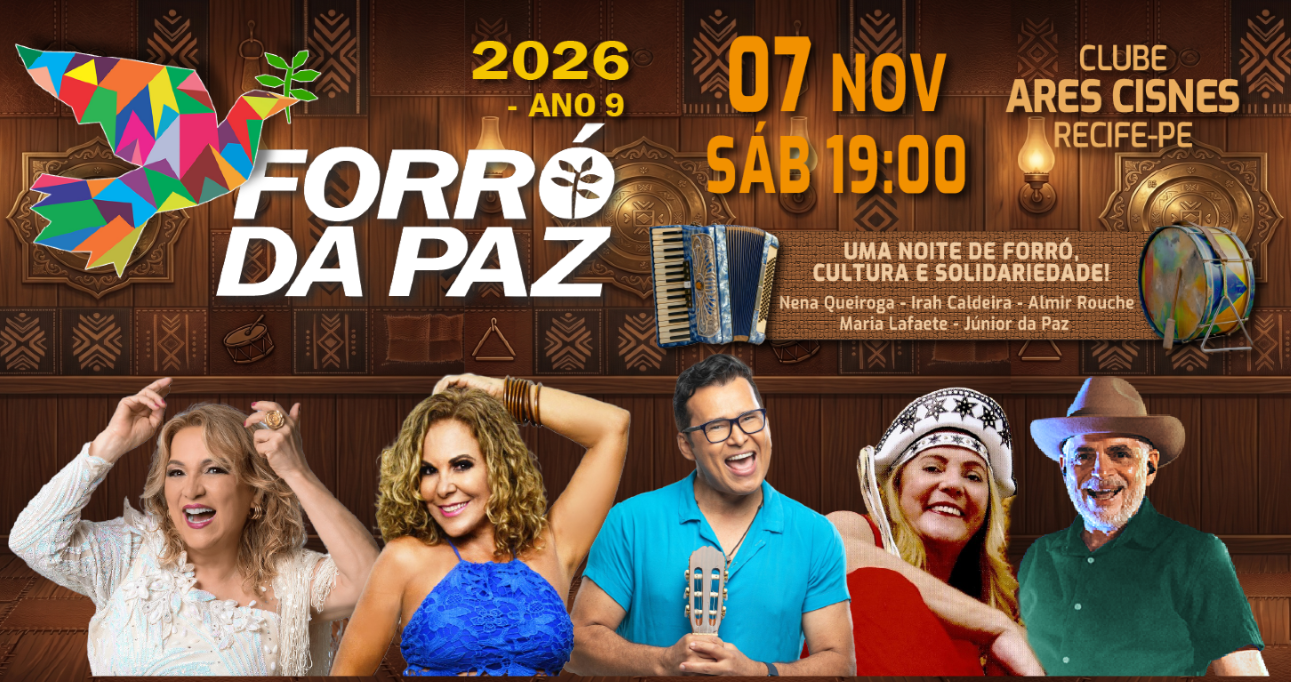 FORRÓ DA PAZ 2026 - ANO 9