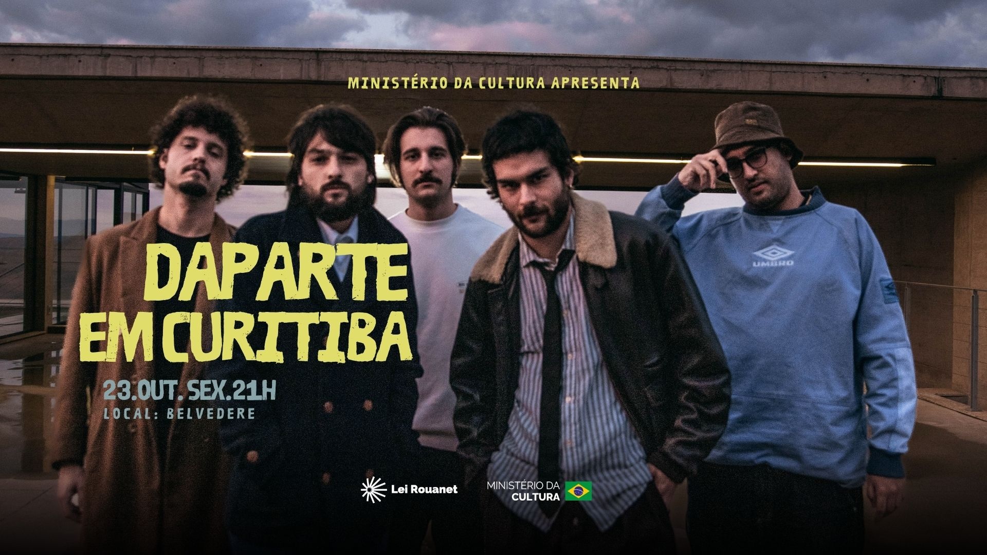 Imagem da fonte — DAPARTE EM CURITIBA - Tour Nacional 2026