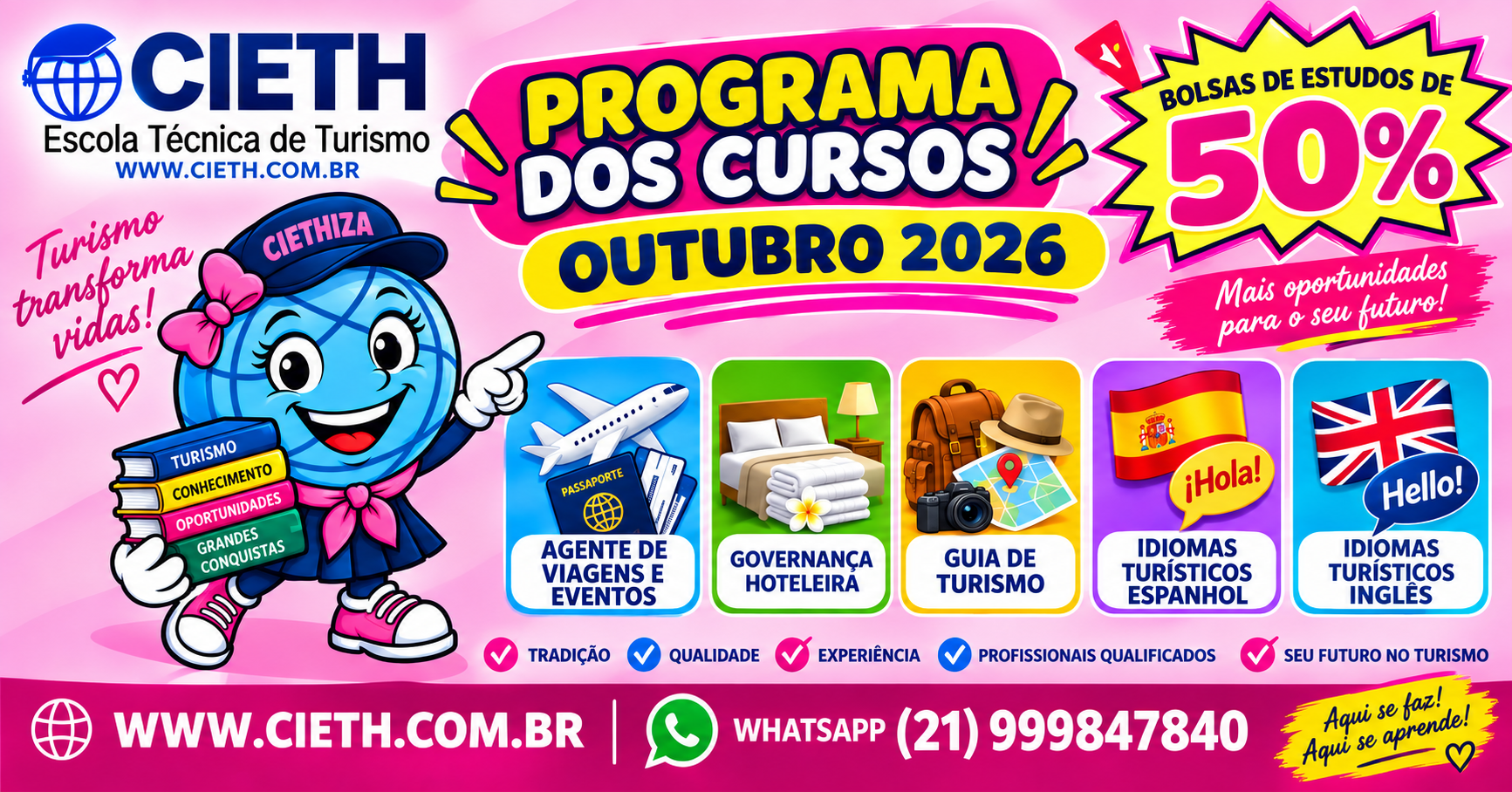 PROGRAMAÇÃO CURSOS CIETH. - OUTUBRO 2026