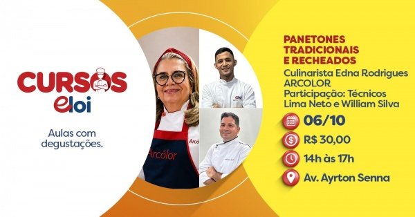 Imagem do evento PANETONES TRADICIONAIS E RECHEADOS