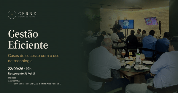 Imagem do evento Jantar Executivo · Gestão Eficiente