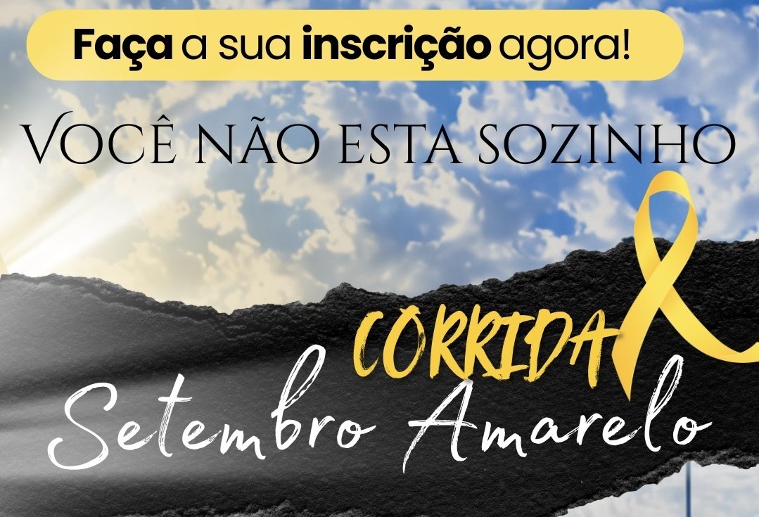 Corrida setembro amarelo