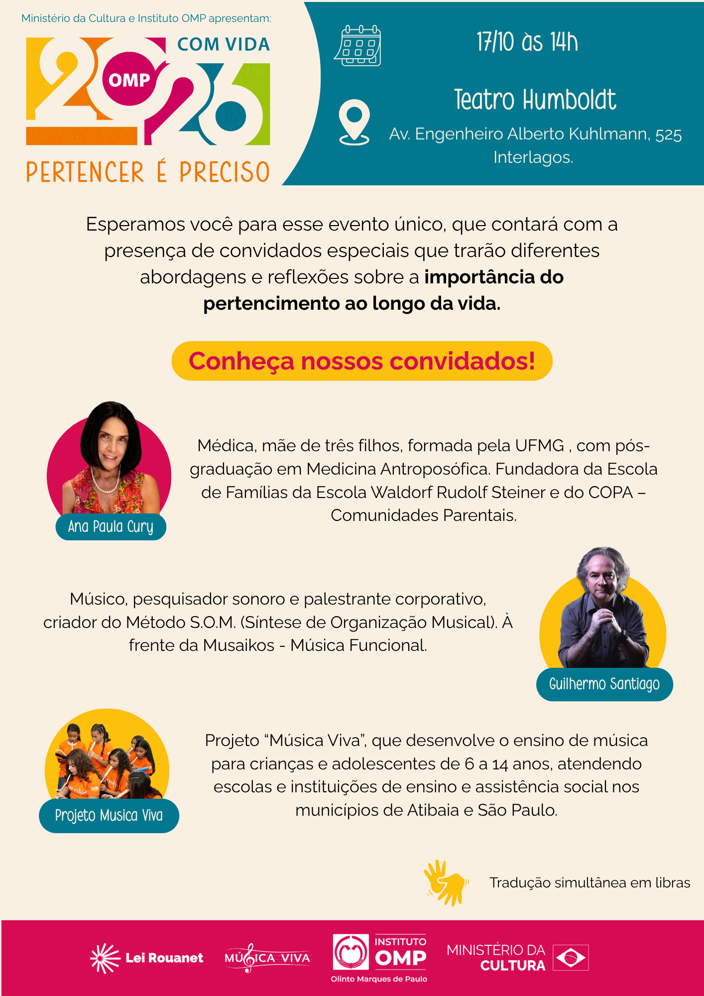 Imagem 1 da descrição do evento